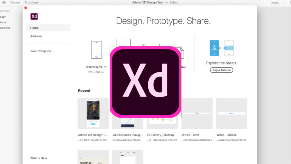 Adobe XD for Beginners